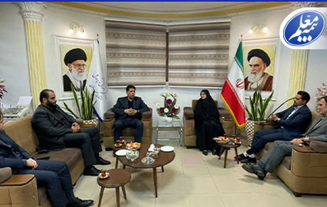 دیدار نمایندگان بیمه معلم با مدیرکل آموزش و پرورش گیلان