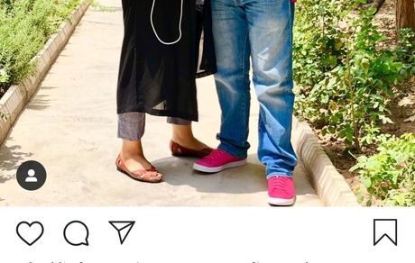 نرگس محمدی و همسرش + عکس