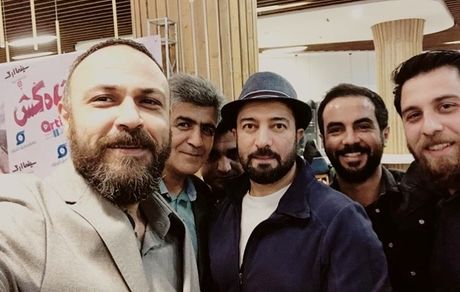 بازیگران معروف در اکران شاه کش + عکس