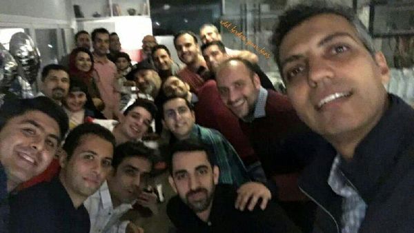 عادل فردوسیپور در یک دورهمی
