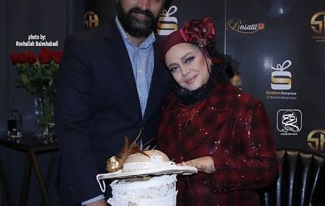 تولد لاکچری خانم بازیگر در سالن معروف + عکس