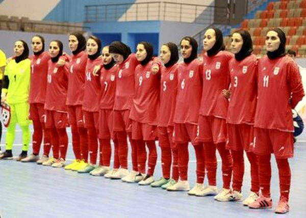 قهرمانی دختران فوتسال ایران در تورنمنت کافا 