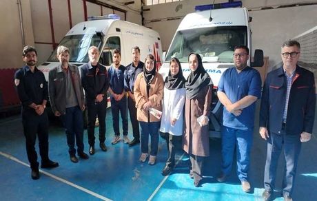 تجلیل از پرستاران و کارکنان واحد بهداشت مجتمع مس سونگون به مناسبت میلاد حضرت زینب(س)