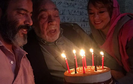 جشن تولد پدر سحر ولد بیگی + عکس