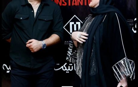 نعیمه نظام دوست و پژمان جمشیدی در یک قاب