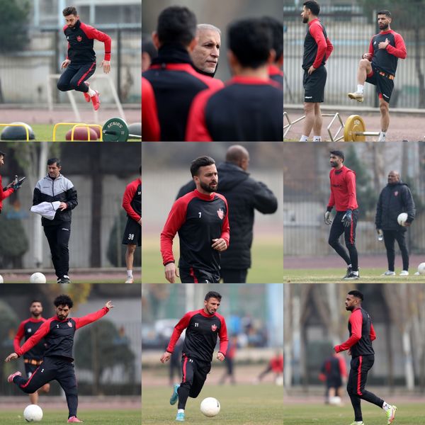 تمرین پرسپولیس در غیاب دیاباته