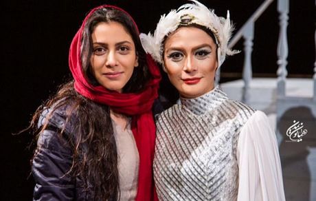 مونا فرجاد در کنار خواهر فرشته اش + عکس