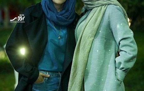 مانتوی زیبای هدی زین العابدین در مراسم + عکس