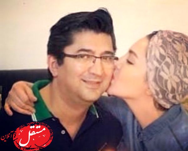 عاشقلنه‌های خانم بازیگر و همسرش + عکس