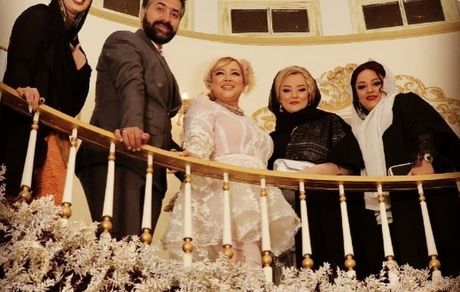 نعیمه نظام دوست در کنار بهاره رهنما و حاجی + عکس