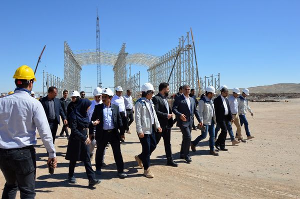 بازدید مدیرعامل ایمپاسکو و رئیس سازمان صمت استان از بخش‌های کلیدی جانجا