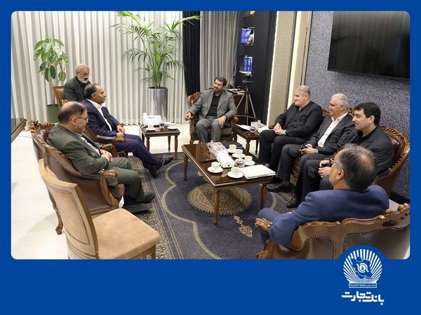بانک تجارت؛ دکتر اخلاقی میزبان استاندار همدان و نماینده تویسرکان