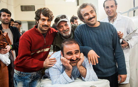 مهران احمدی روی تخت بیمارستان + عکس