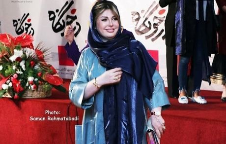 مانتو جنجالی نیوشا ضیغمی در مراسم + عکس