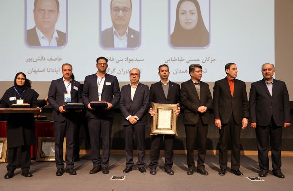 تجلیل از روسای شعب برتر بانک سینا در شانزدهمین گردهمایی روسای موفق شعب بانک‌ها