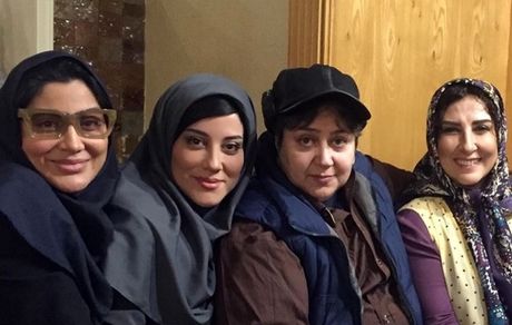 شهره لرستانی با گریم جدیدش در موچین + عکس