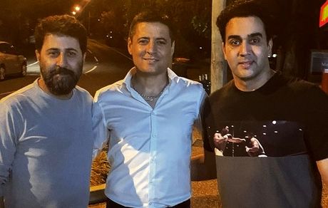 دیدار آقایون بازیگر در با داور معروف + عکس