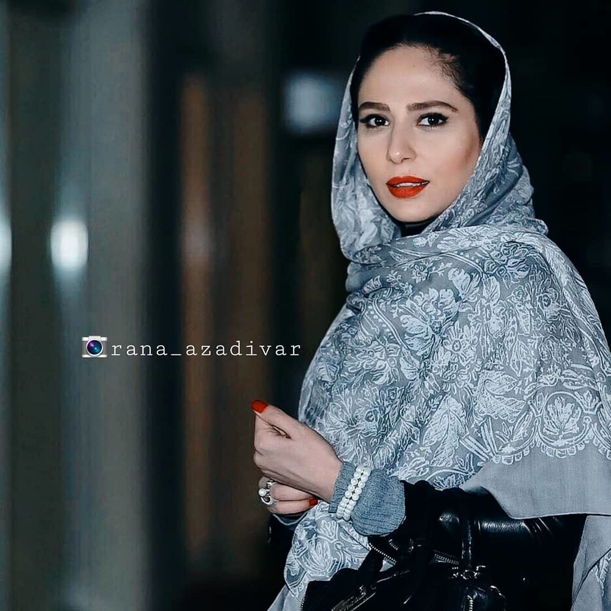 ماشین گرانقیمت و میلیاردی رعنا آزادی ور در پاریس لو رفت + عکس