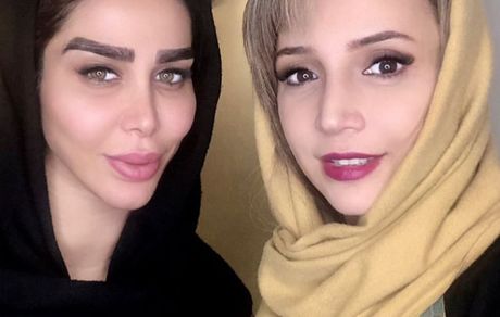 شبنم قلی خانی در کنار دوستش + عکس