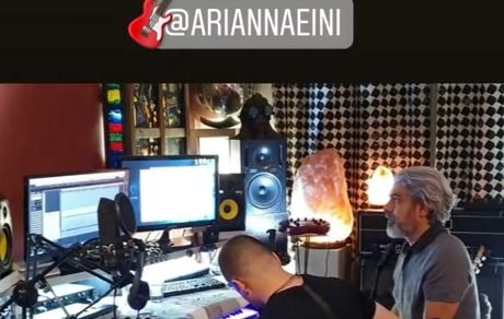 مهدی پاکدل در حال تدوین + عکس