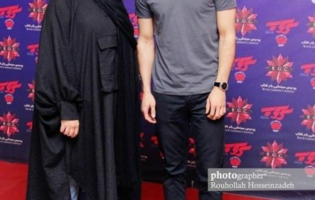 پسرکوچولوی گلشیفته فراهانی در کنار باران کوثری +  عکس