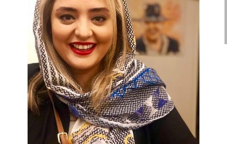 عکس جدید خنده نرگس محمدی