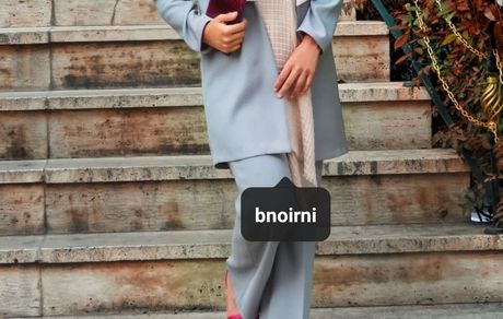 کت شلوار مزون دوزِ خانم بازیگر + عکس