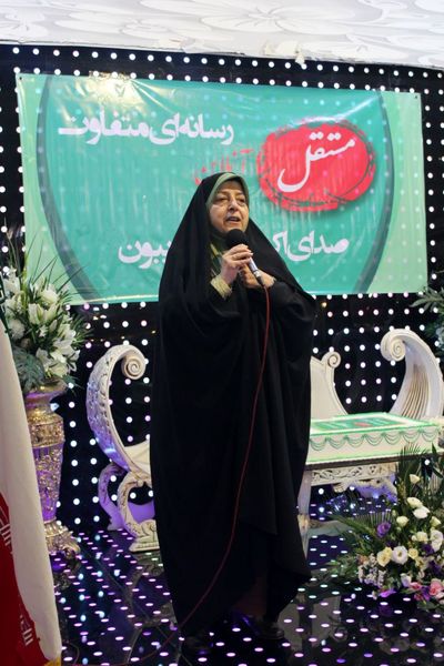معصومه ابتکار در مراسم رونمایی از سایت مستقل آنلاین
