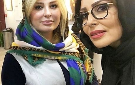 سلفی نیوشا ضیغمی و پرستو صالحی + عکس