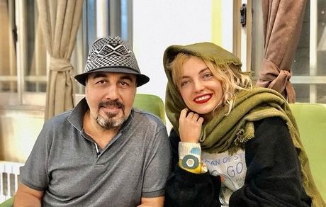 آیدا ماهینی در کنار رضا عطاران + عکس