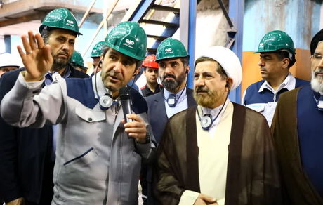 عزم آهنین فولاد سنگان در تحقق شعار سال