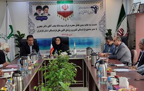 نشست مدیرعامل بیمه دانا با رئیس صندوق بازنشستگی مازندران
