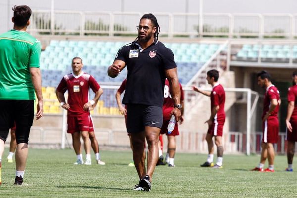 قهرمان دوومیدانی ایران مربی بدنساز پرسپولیس شد + عکس