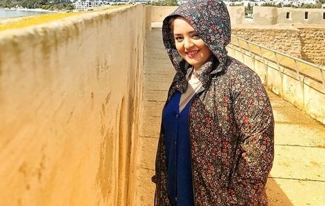 ستایش با لباس گل گلیش + عکس